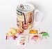 Produktbild Wissensbecher, Tasse "Musik", Könitz-Porzellan, 460ml Inhalt als Set mit Traubenzucker Energiepaket von gifts4fun