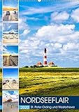 NORDSEEFLAIR - St. Peter Ording und Westerhever (Wandkalender 2020 DIN A2 hoch) by