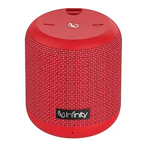 (Renewed) Infinity (JBL) Fuze 100 4.5 Watt Wireless Bluetooth Portable Speaker (Passion Red)