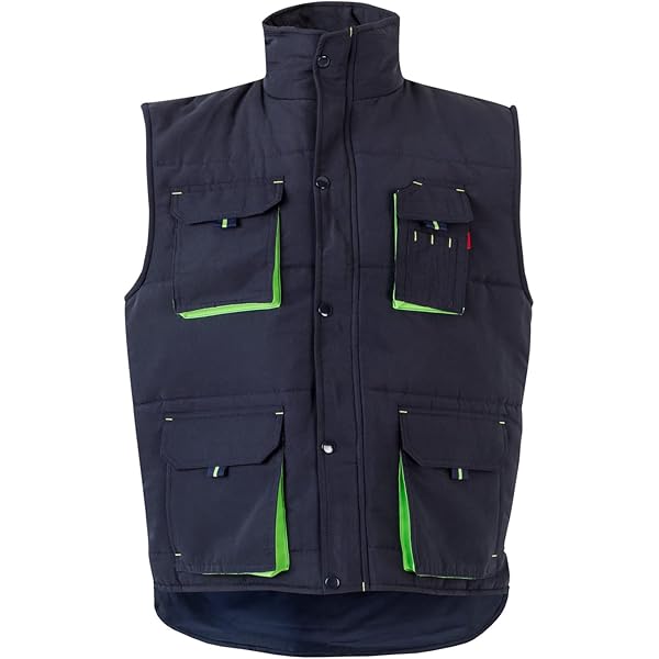 Gilet Trapuntato AFTERLABEL Stewart In Verde