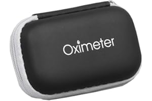 BANGNA Estuche para oxímetro, Organizador de oxímetro de Pulso portátil para la yema del Dedo, Bolsa de EVA de fácil Transporte