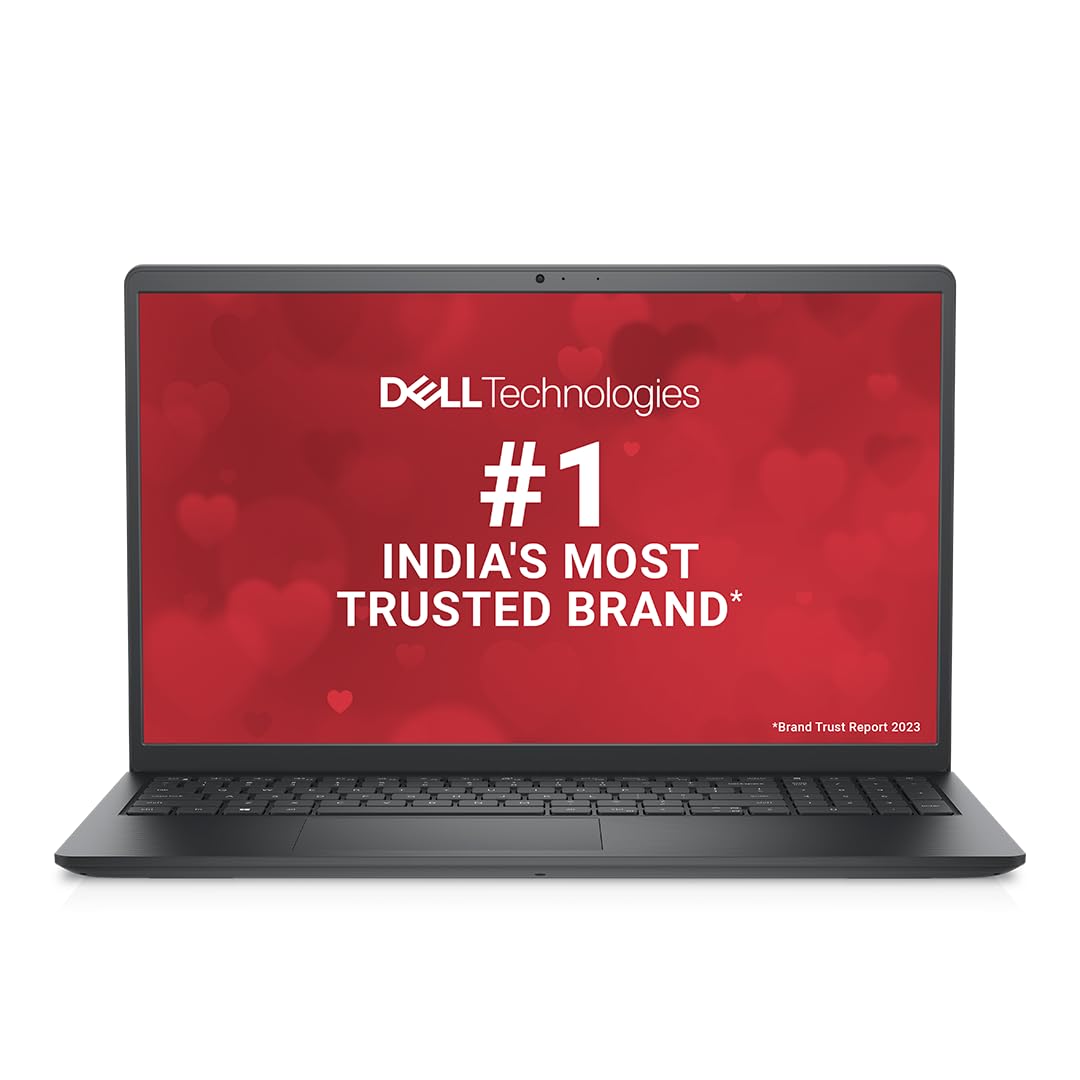 Dell 15 Laptop, Intel 12th Gen Core i3-1215U Proc/8GB DDR4/512GB SSD/Intel UHD Graphic/15.6