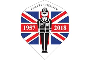 LEGEND 10 x Sets Eric Bristow Dart Flights Standard Crafty Cockney 1957-2018