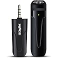Digitek® (DWM-005 Wireless Microphone System with 3.5mm Aux Connector & Noise Cancellation, 10M Wireless Range, 4-Hour Working Time, Ideal for YouTube, Vlogs, Live Streaming, Video Shooting & More