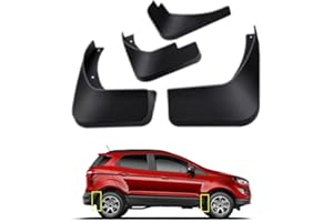 TOPGRIL Mud Flaps Kit for 2018-2022 Ford EcoSport Mud Splash Guard Front and Rear 4-PC Set by