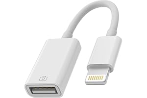 ZOYUZAN Lightning to Jack Cable Adaptador USB Iphone Certificado Apple MFI USB A Enchufe OTG Camera para 14 13 12 11 Pro Max 7 8 Plus X Se XS XR Ipad Air 3.0 Enchufe Llave Convertidor Flash Disco Stick