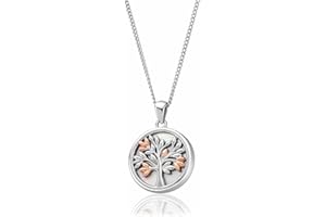 Clogau Tree of Life White Mother of Pearl Pendant Standard