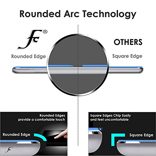 Forefront Cases® [HD KLARHEIT] Gehärtetes Glas Bildschirm Schutz Protektor Folie für Apple iPad 9.7″ A1822 2017 Modell [ULTRA DÜNN nur 0.3mm] - 6