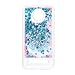 Produktbild SEBOM Motorola Moto Z2 Force Hülle, transparentes Flexibles TPU Quicksand Case fließende Flüssigkeit Bling Glitzer Glänzend Anti-Fall Stoß-Schutz Rückseite