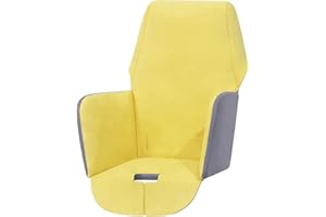 TAOLE Fundas De Asiento Para Trona IKEA Antilop | Funda Para Trona De Bebé Plegable Lavable | Cojín Para Asiento De Silla De Comedor Para Bebé | Cojín Para Trona, Inserto Acolchado De Algodón Ikea