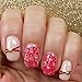 Bundle Monster 10pc Occasions Nail Art Stamping Plates: Chinese New Years - Valentine's Day - Spring
