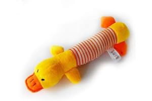 N-K Pulabo Jouet couineur en peluche pour chien ou chiot Cochon éléphant Canard 2 Confortables et écologiques