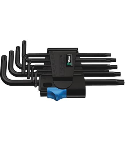 WERA TORX®-sleutelset BO SPKL/9 Multicolour