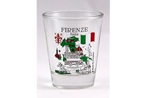 World By Shotglass Florence Italy Verre à shot 42,5 g