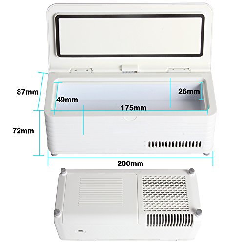Sidiou Group Smart-Insulin Kühlbox Kühl Case Mini Kühlboxen Tragbare Drug Reefer Car Kleine Kühlschrank - 5
