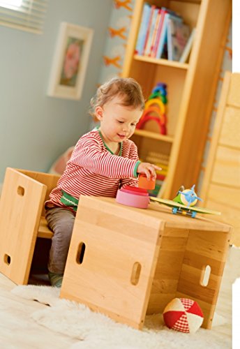 Savings set 2 Elena Cubes, biological solid alder wood