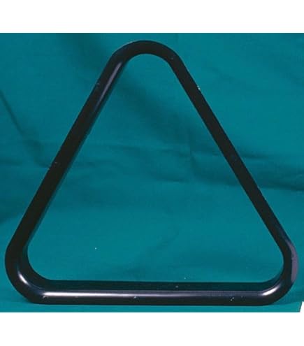 Pegasi Billard Dreieck 57,2mm | Schwarzes Pool Dreieck Aus Kunststoff