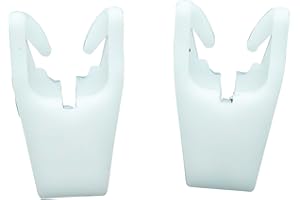 FINAO AUTOPARTS 2 clips agrafes de réparation lève vitre compatible avec Renault Clio, Megane, Scenic, Laguna, Twingo, Modus, Espace, Vel Satis | Installation facile et qualité OEM