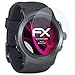 Produktbild atFoliX Glasfolie kompatibel mit LG Watch Sport Panzerfolie, 9H Hybrid-Glass FX Schutzpanzer Folie