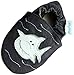 MiniFeet Soft Leather Baby Shoes, Shark, 0-6 Months