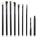 Luxebell® 12PCS HQ Hot Professional Makeup Brush Set Cosmetic Blending Eyeshadow Foundation Concealer Brushes Powder Tool Kit (Black)