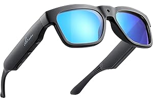 OhO sunshine Smart Bluetooth Glasses with 4K Camera Recording and Real-Time Translation Memory, UV Protection Lens for Outdoor & Indoor