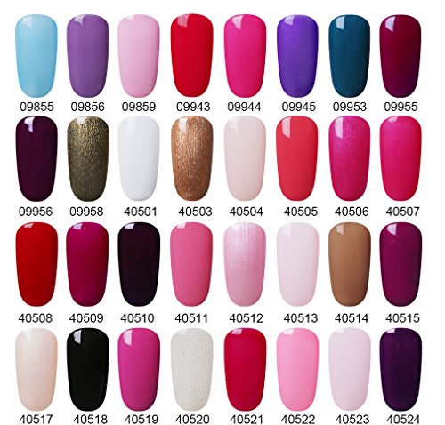 uv nagellack FairyGlo gel nagellack nail polish set soak off gel,1xStück 7ML UV gel - 2