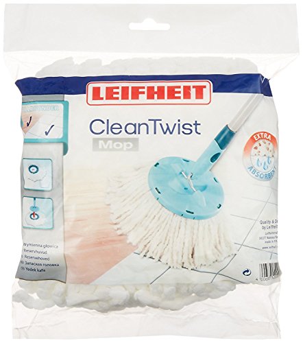 Preisvergleich Produktbild Leifheit 52020 Ersatzkopf Clean Twist Mop Microfaser (2 Pack)