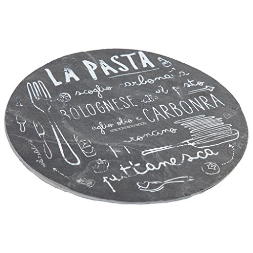 Preisvergleich Produktbild Creaciones meng – Schiefer Tablett Pizza ref-11648