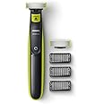 Philips QP2520/20 OneBlade Rechargeable Facial Trim Edge Shave Hair Trimmer with 3 x Styling Combs