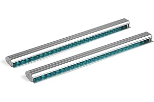 ORIGREEN 2 Stück Bonhalter Tickethalter, Quittungshalter für Restaurant, Kühlschrank, kein Bohren Bestellhalter für Wände, Zuhause, Küche, Büro, Cafés, Kneipen, Bars (Sliiver, 30 cm, 2Pcs)