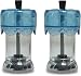 Kuber Industries™ Acrylic Pepper Grinder Manual Black Pepper Grinding Tool & Salt Disher (2 in 1) Set of 2 Pcs RS.499.00