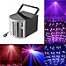 Produktbild JUDYelc Bühnenlicht mit 30 Watt 9 LED MultiColor Lampen Wide Beams von IR Remote und DMX Control für DJ Disco Club Party Tanz Hochzeit Bar Theater Pub Weihnachtsbeleuchtung (schwarz)