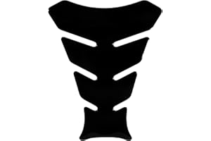 BIKE-label X500946VA Tank Pad Motorcycle Sticker Paint Protection Black