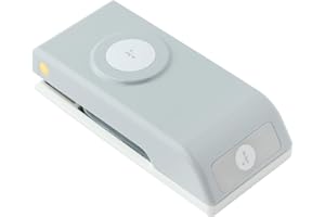 EK TOOLS EKSuccess EKSuccess-3/4 Inch Circle Punch, Metal, Grey, 4.54 x 8.68 x 19.14 cm