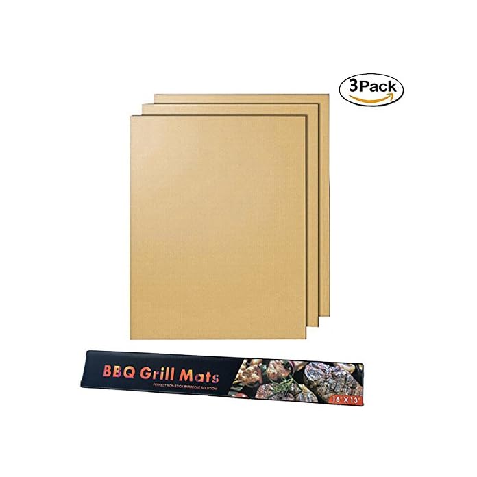 Qh Shop Grillmattebbq Grillmatten Antihaftbeschichtung Zum Grillen Und Backen Fr Elektrogrill Gasgrill Wiederverwendbar Sgs Fda Genehmigt 5 Packungen