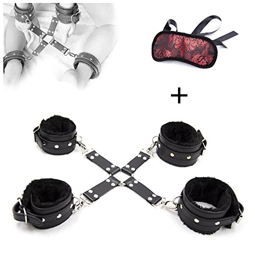 van-guard-Manicotto-in-pelle-PU-con-manette-e-reggicalze-per-uomo-donna-costume-cosplay