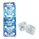 10 x Original Renata 370 SR920 W Armbanduhr Low Drain Silberoxid 1,55 V Akku Batterien