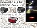 Produktbild Berg Gokart LED Kurvenlicht Spezial 2xFront 1xRear PitchBlack Design