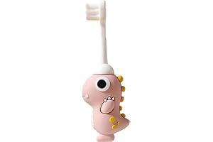 Tandborste BPA-fri, mjuk borste för barn i åldrarna 1-3 | Tandborste BPA-fri, mjuk borst borste för barn i åldrarna 1-3 år - säker ofarlig design med ergonomiskt enkelt grepphandtag
