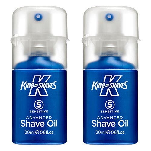 King of Shaves Sensitive Advanced Shaving Oil 20ml TWIN-PACK