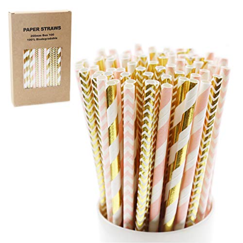 ZYDTrip EcoFriendly Paper Straws Plastic Free Shopper