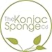 Konjac 6 Wave body sponge with Green clay, Oily combination skin.