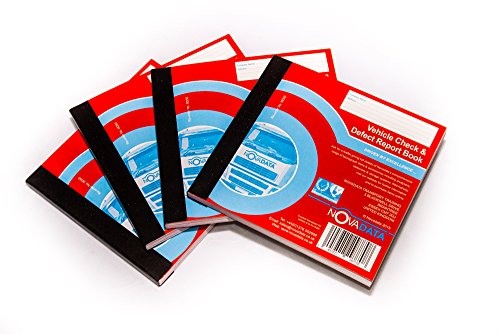 Price comparison product image 4 x Vehicle Check and Defect Report Books