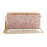 ❤ Cualquier ocasión: El diseño elegante del embrague es adecuado para formal, boda nupcial, baile de graduación, fiesta, vida cotidiana, fin de semana, fiesta de noche, cóctel, fiesta de cumpleaños, fiesta de Navidad y buen regalo ideal para la familia, el amante y los amigos.