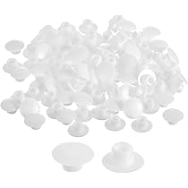 120 Tappi Copriforo Bianchi - 5/6/8/10mm - Per Mobili, Armadi, Riparazioni Fai Da Te - Foto 4