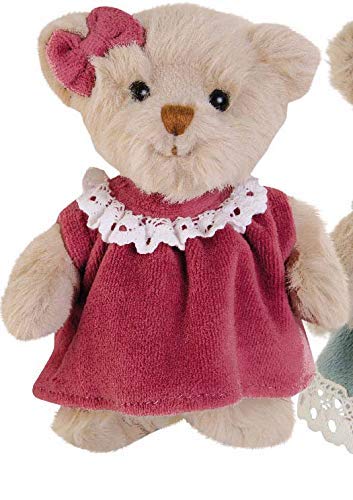 Preisvergleich Produktbild Barbara Bukowski Teddybär Aurora im rosa Kleid