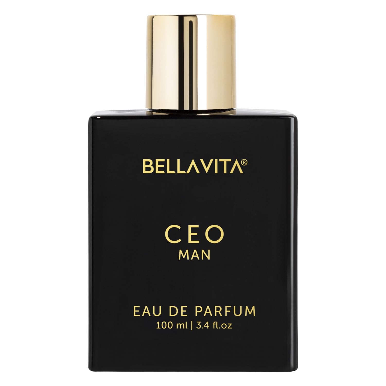 Bella Vita Luxury CEO Man Eau De Parfum Perfume with Lemon, Lavender, Tonka, Mandarin & Vetiver|Premium, Long Lasting Woody F