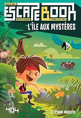 404 EDITIONS Escape book - L'île aux mystères