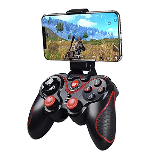 Preisvergleich Produktbild Womdee Mobiler Game Controller, kabelloser Bluetooth Gamecontroller mit Gamepad Joystick für iOS / Android iPhone iPad Tablet PC, Computer, Smart TV / TV Box, VR